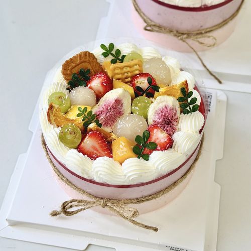 Bánh mousse sữa chua pho mai dâu việt quất sz 14, Bánh Sinh Nhật Mousse, Bánh Sinh Nhật sinh nhật - Bánh Sinh Nhật Long Biên