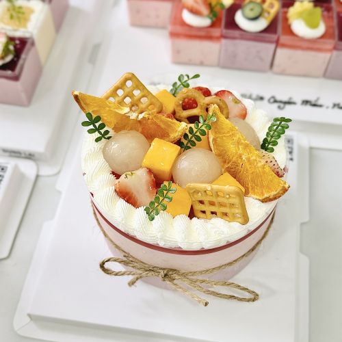 Bánh mousse sữa chua phomai dâu việt quất sz 12, Bánh Sinh Nhật  - Bánh Sinh Nhật Long Biên
