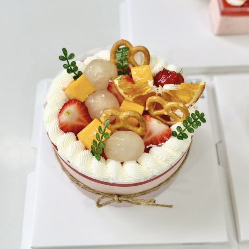 Bánh mousse sữa chua phomai dâu việt quất sz 12, Bánh Sinh Nhật  - Bánh Sinh Nhật Long Biên