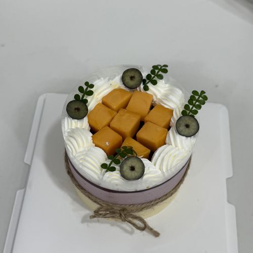 Bánh mousse sữa chua phomai việt quất xoài sz 10, Bánh Sinh Nhật  - Bánh Sinh Nhật Long Biên