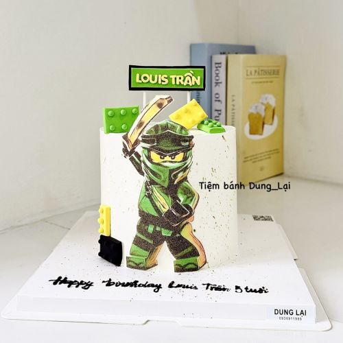 Bánh sinh nhật ninjago 16 dáng cao, Bánh Sinh Nhật bé trai, Bánh Sinh Nhật ninjago - Bánh Sinh Nhật Long Biên