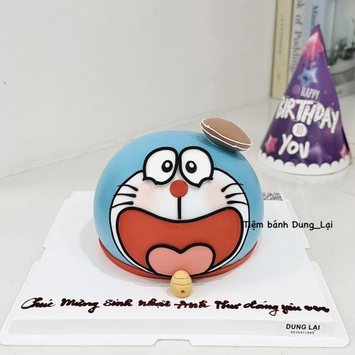 Bánh tạo hình doraemon sz16 1/2, Bánh Sinh Nhật Tạo hình, Bánh Sinh Nhật bé trai, Bánh Sinh Nhật doraemon, Bánh Sinh Nhật sinh nhật - Bánh Sinh Nhật Long Biên