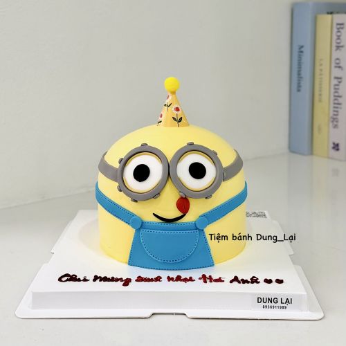 Bánh tạo hình minion sz 14, Bánh Sinh Nhật Tạo hình, Bánh Sinh Nhật minion, Bánh Sinh Nhật bé trai, Bánh Sinh Nhật bé gái - Bánh Sinh Nhật Long Biên