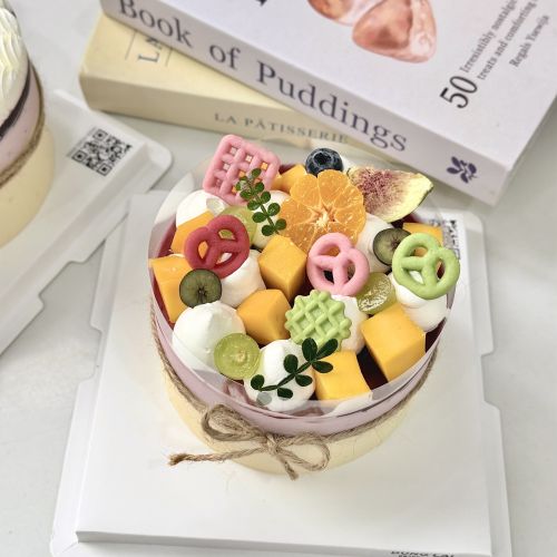 Mousse sữa chua phomai việt quất xoài sz 12, Bánh Sinh Nhật Mousse, Bánh Sinh Nhật sinh nhật - Bánh Sinh Nhật Long Biên