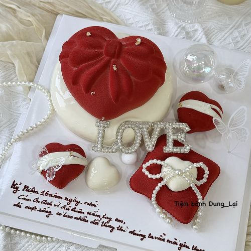 Set bánh kỉ niệm entremet, Bánh Sinh Nhật Entremet, Bánh Sinh Nhật kỉ niệm, Bánh Sinh Nhật sinh nhật - Bánh Sinh Nhật Long Biên