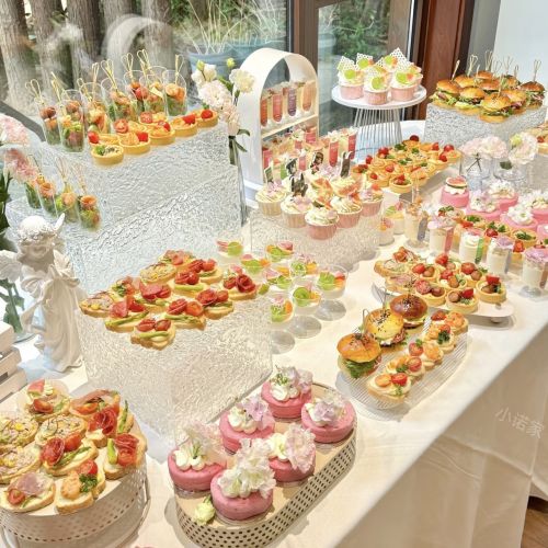 Tea break set bánh, Bánh Sinh Nhật Tea break, Bánh Sinh Nhật set tiệc - Bánh Sinh Nhật Long Biên