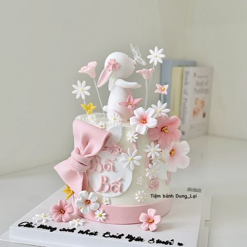 Bánh bé thỏ sz 16 cao