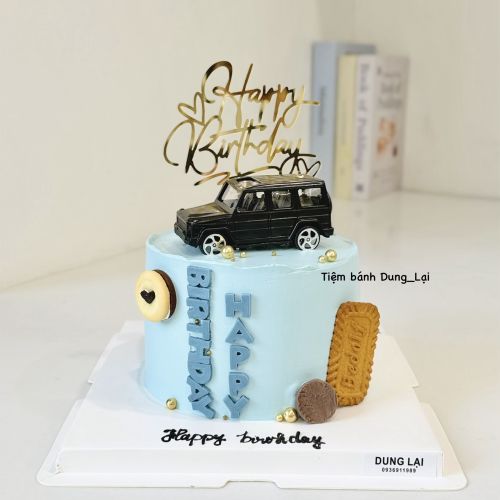 Bánh cắm hình ô tô sz 16