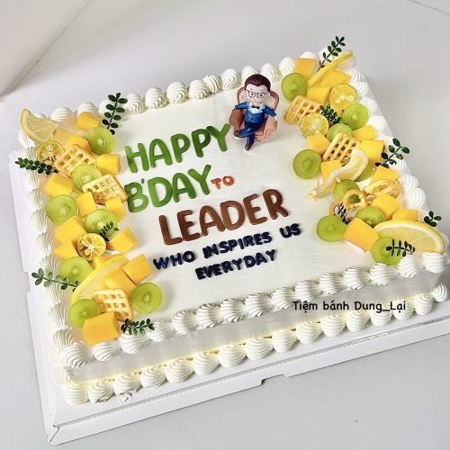 Bánh chữ nhật 28 x 38