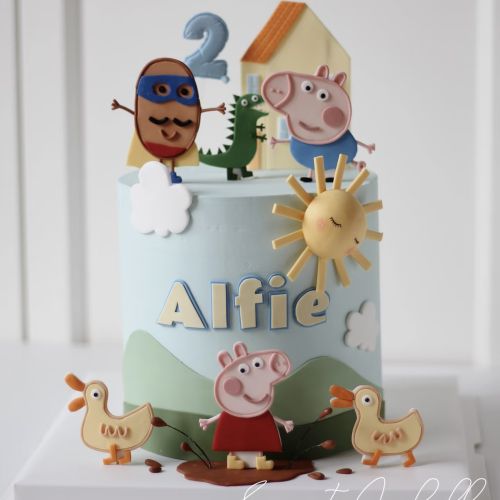 Bánh peppa pig