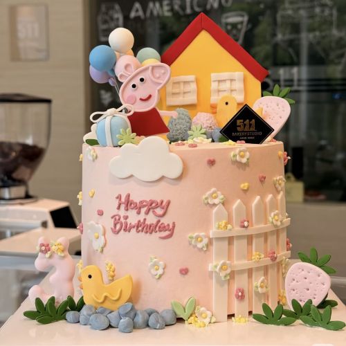  Bánh sinh nhật Peppa pig