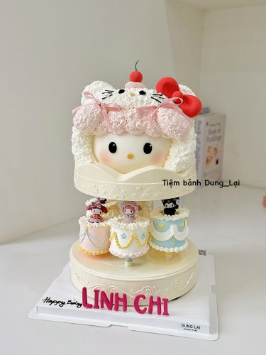 Bánh vòng quay hello kitty