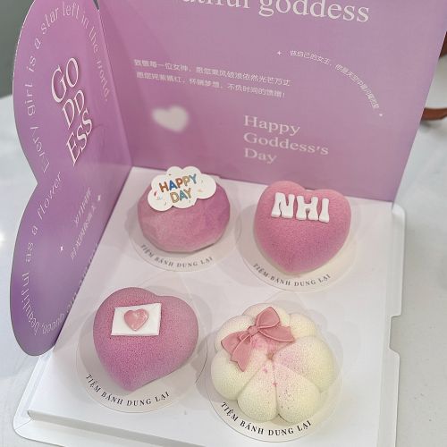 Set 4 bánh entremet