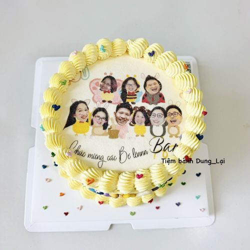 Bánh kem tươi in ảnh sz 16
