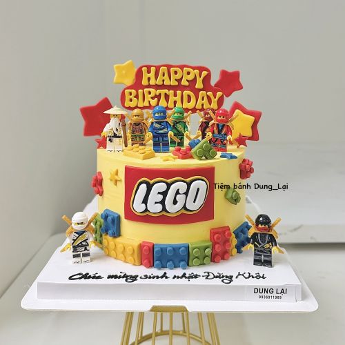 Bánh lego sz 16 - Bé trai