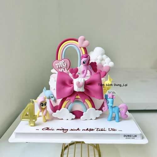 Bánh pony unicorn sz 16 - Bé gái