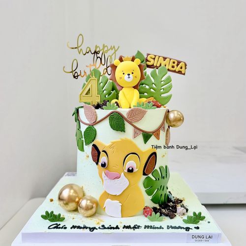 Bánh sư tử simba sz 16 cao - Bé trai