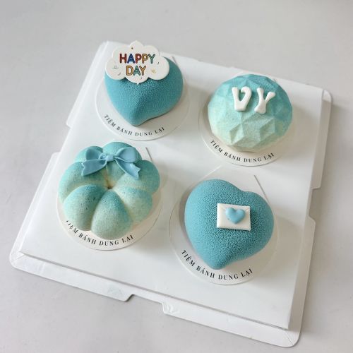 Set 4 bánh entremet